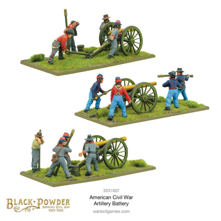 American Civil War: Artillery Battery - Artillerie - Warlord Games - 302414007