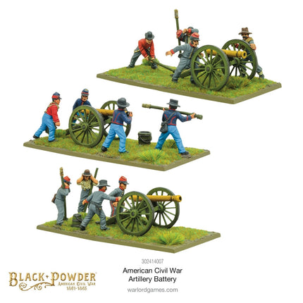 American Civil War: Artillery Battery - Artillerie - Warlord Games - 302414007