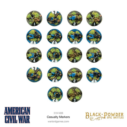 American Civil War Casualty Markers - Zubehör - Warlord Games - 312414008