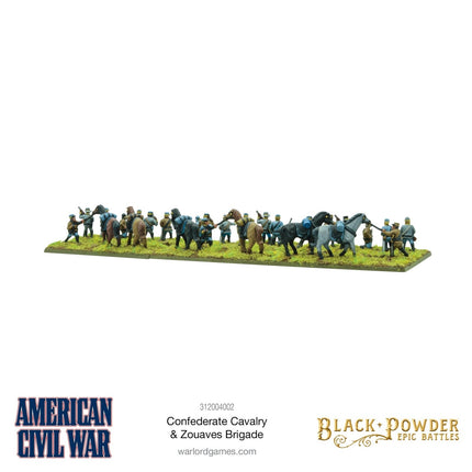 American Civil War Confederate Cavalry & Zouaves Brigade - Starterarmee - Warlord Games - 312004002