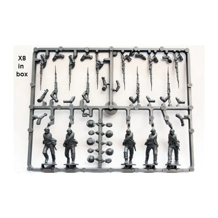 American Civil War Confederate Infantry 1861 - 65 - Infanterie - Perry Miniatures - PM-ACW080