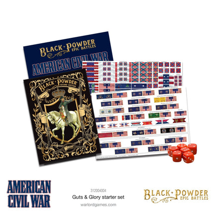 American Civil War - Guts & Glory Starter Set - Szenario & Schlacht - Warlord Games - 312004004