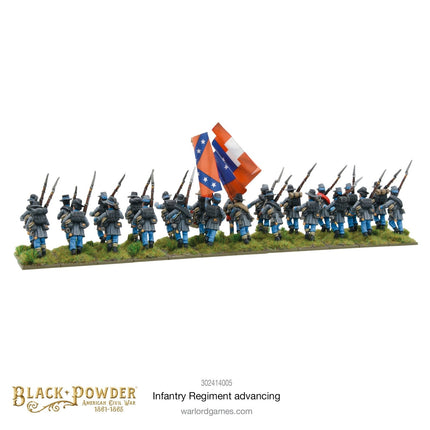 American Civil War: Infantry Regiment Advancing - Infanterie - Warlord Games - 302414005