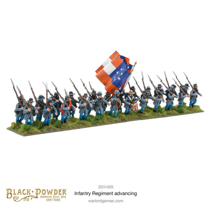 American Civil War: Infantry Regiment Advancing - Infanterie - Warlord Games - 302414005