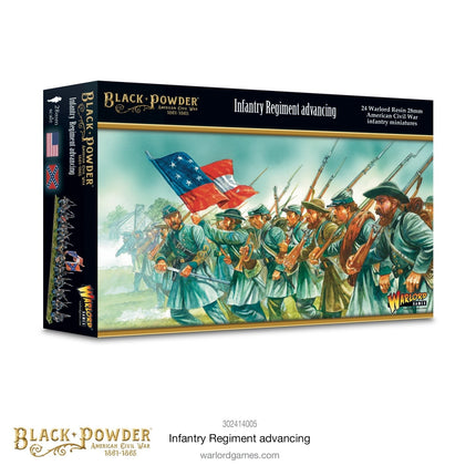 American Civil War: Infantry Regiment Advancing - Infanterie - Warlord Games - 302414005