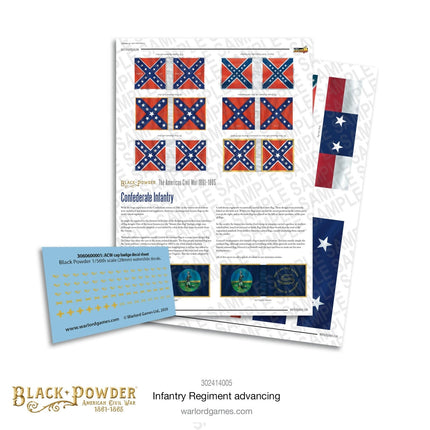 American Civil War: Infantry Regiment Advancing - Infanterie - Warlord Games - 302414005