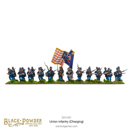 American Civil War: Infantry Regiment Charging - Infanterie - Warlord Games - 302414001
