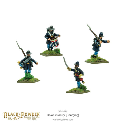 American Civil War: Infantry Regiment Charging - Infanterie - Warlord Games - 302414001