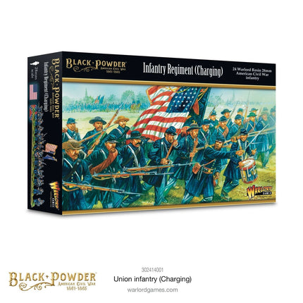 American Civil War: Infantry Regiment Charging - Infanterie - Warlord Games - 302414001