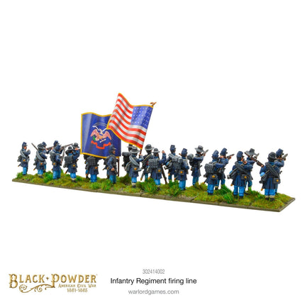 American Civil War Infantry Regiment Firing Line - Infanterie - Warlord Games - 302414002
