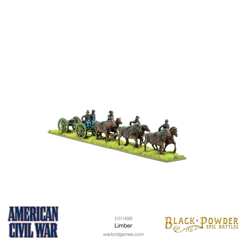 American Civil War Limber - Artillerie - Warlord Games - 315114009