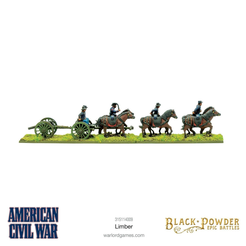 American Civil War Limber - Artillerie - Warlord Games - 315114009