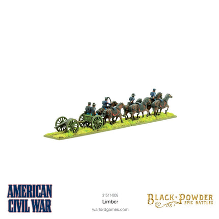 American Civil War Limber - Artillerie - Warlord Games - 315114009