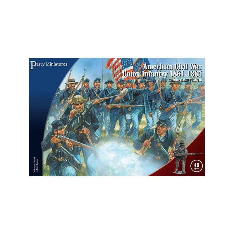 American Civil War Union Infantry 1861 - 65 - Infanterie - Perry Miniatures - ACW 115