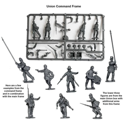 American Civil War Union Infantry 1861 - 65 - Infanterie - Perry Miniatures - ACW 115
