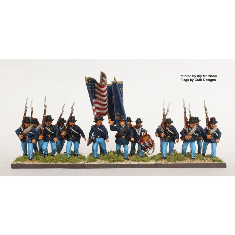 American Civil War Union Infantry 1861 - 65 - Infanterie - Perry Miniatures - ACW 115