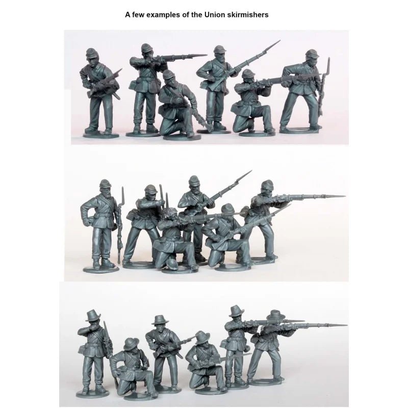 American Civil War Union Infantry (Skirmishing) - Infanterie - Perry Miniatures - PM-ACW120