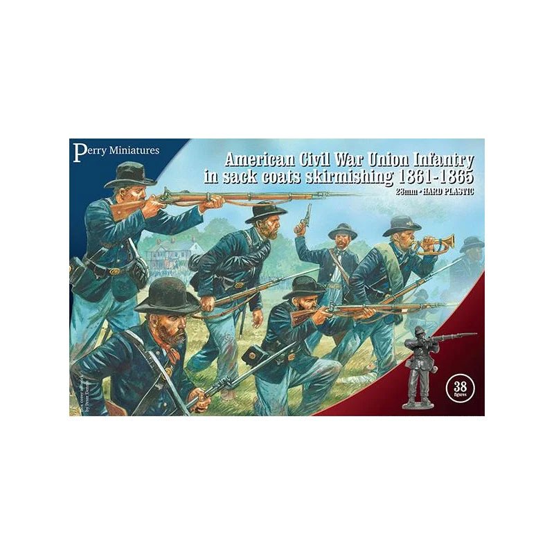 American Civil War Union Infantry (Skirmishing) - Infanterie - Perry Miniatures - PM-ACW120