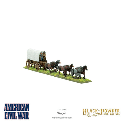 American Civil War Wagon - Fahrzeuge - Warlord Games - 315114008
