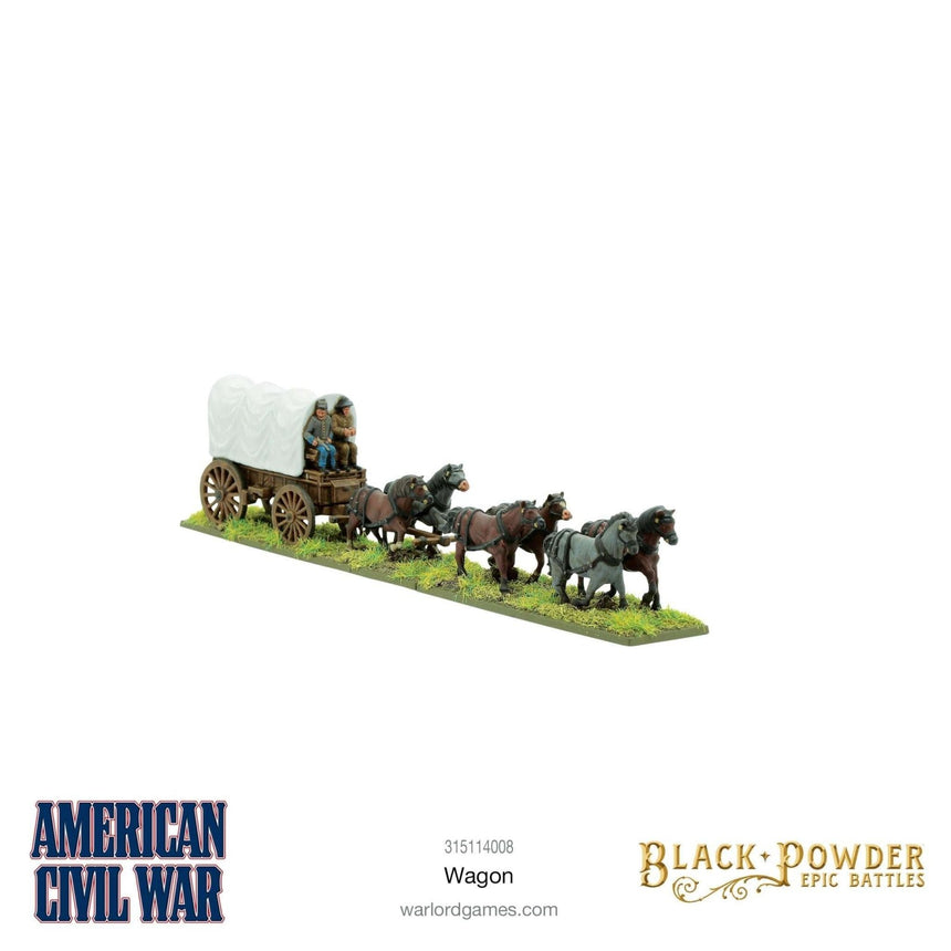 American Civil War Wagon - Fahrzeuge - Warlord Games - 315114008