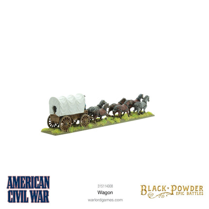 American Civil War Wagon - Fahrzeuge - Warlord Games - 315114008