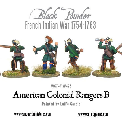 American Colonial Rangers B - Infanterie - Warlord Games - WG7-FIW-25
