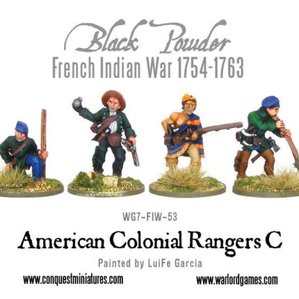 American Colonial Rangers C - Infanterie - Warlord Games - WG7-FIW-53