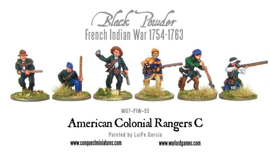 American Colonial Rangers C - Infanterie - Warlord Games - WG7-FIW-53