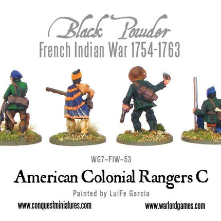 American Colonial Rangers C - Infanterie - Warlord Games - WG7-FIW-53
