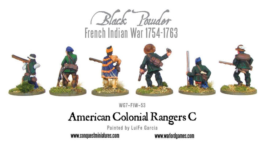 American Colonial Rangers C - Infanterie - Warlord Games - WG7-FIW-53
