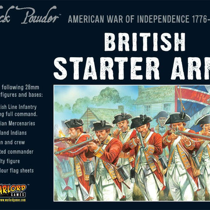 American War of Independence British Army Starter Set - Starterarmee - Warlord Games - WGR-ARMY1