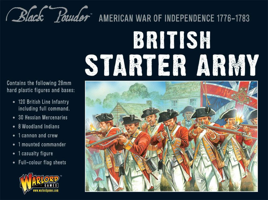 American War of Independence British Army Starter Set - Starterarmee - Warlord Games - WGR-ARMY1
