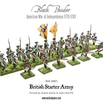 American War of Independence British Army Starter Set - Starterarmee - Warlord Games - WGR-ARMY1