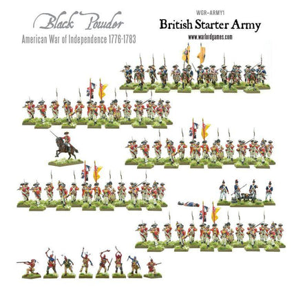 American War of Independence British Army Starter Set - Starterarmee - Warlord Games - WGR-ARMY1