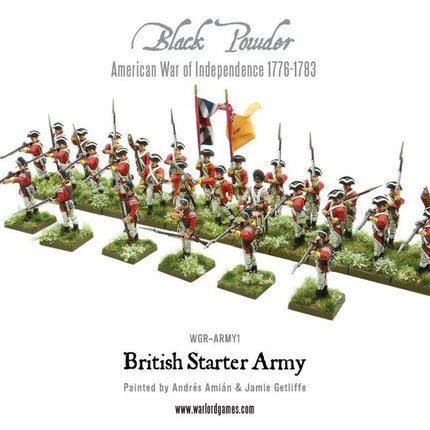 American War of Independence British Army Starter Set - Starterarmee - Warlord Games - WGR-ARMY1