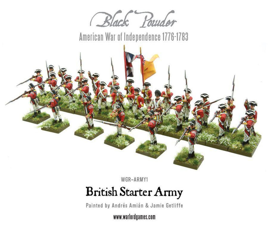 American War of Independence British Army Starter Set - Starterarmee - Warlord Games - WGR-ARMY1