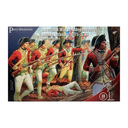 American War of Independence British Infantry 1775 - 1783 - Infanterie - Perry Miniatures - AW200