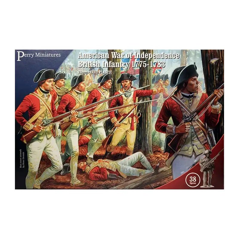 American War of Independence British Infantry 1775 - 1783 - Infanterie - Perry Miniatures - AW200