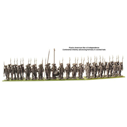American War of Independence Continental Infantry 1776 - 1783 - Infanterie - Perry Miniatures - AW250
