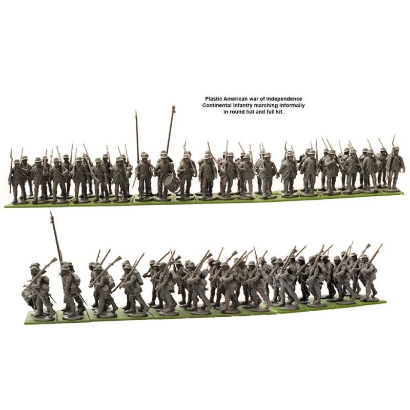 American War of Independence Continental Infantry 1776 - 1783 - Infanterie - Perry Miniatures - AW250
