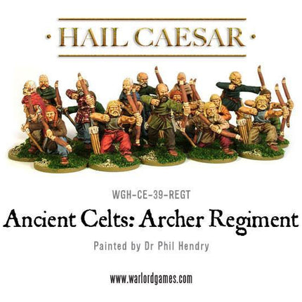 Ancient Celts: Archer Regiment - 16 Bogenschützen (Metall)