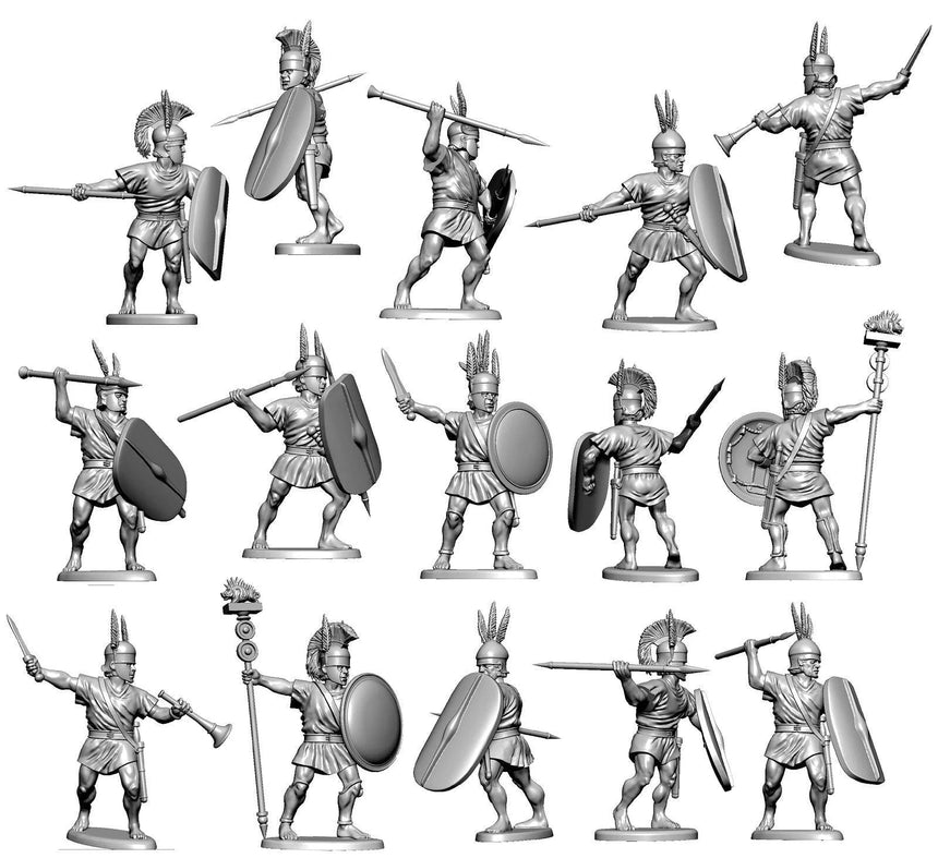 Ancient Unarmoured Samnites - Infanterie - Victrix - VXA016