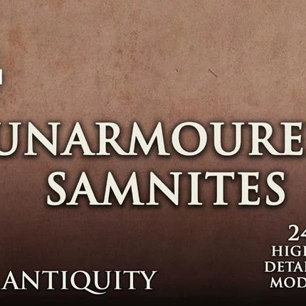 Ancient Unarmoured Samnites - Infanterie - Victrix - VXA016