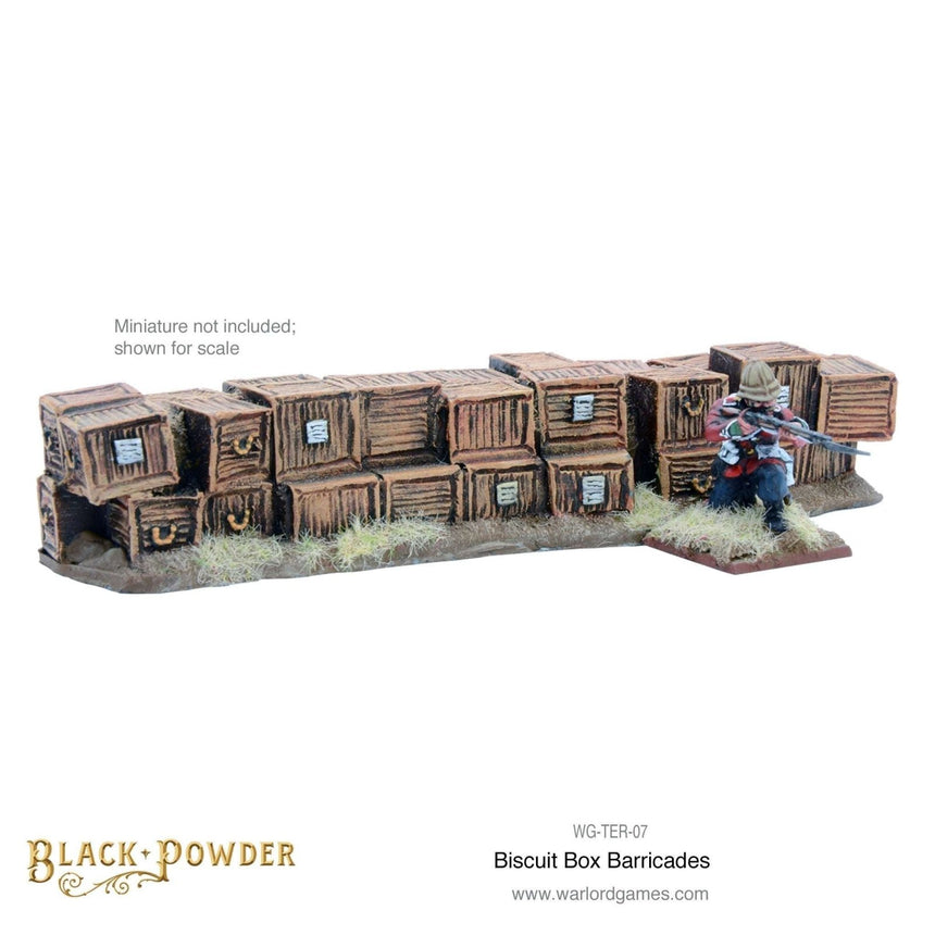 Anglo - Zulu War Biscuit Box Barricade Set - Gelände - Warlord Games - WG-TER-07