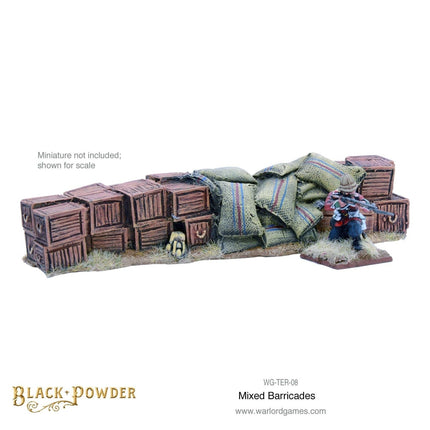 Anglo - Zulu War Mixed Barricade Set - Gelände - Warlord Games - WG-TER-08