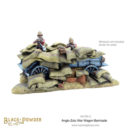 Anglo - Zulu War Wagon Barricade - Gelände - Warlord Games - WG-TER-12