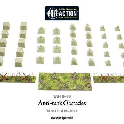 Anti - Tank Obstacles - Gelände - Warlord Games - WG-TER-39