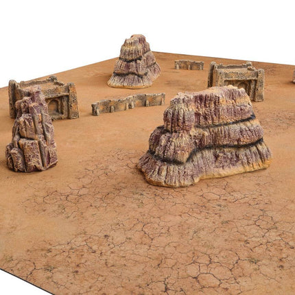 AOS Desert - Gelände - Gamemat - AOD