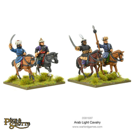 Arab Light Cavalry - Leichte arabische Kavallerie (4 Figuren)