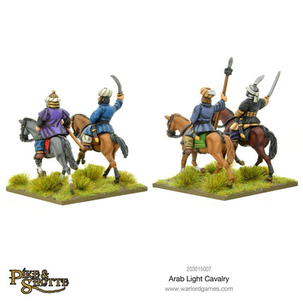Arab Light Cavalry - Leichte arabische Kavallerie (4 Figuren)